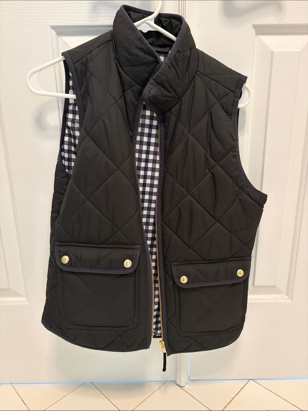 J Crew quilted vest